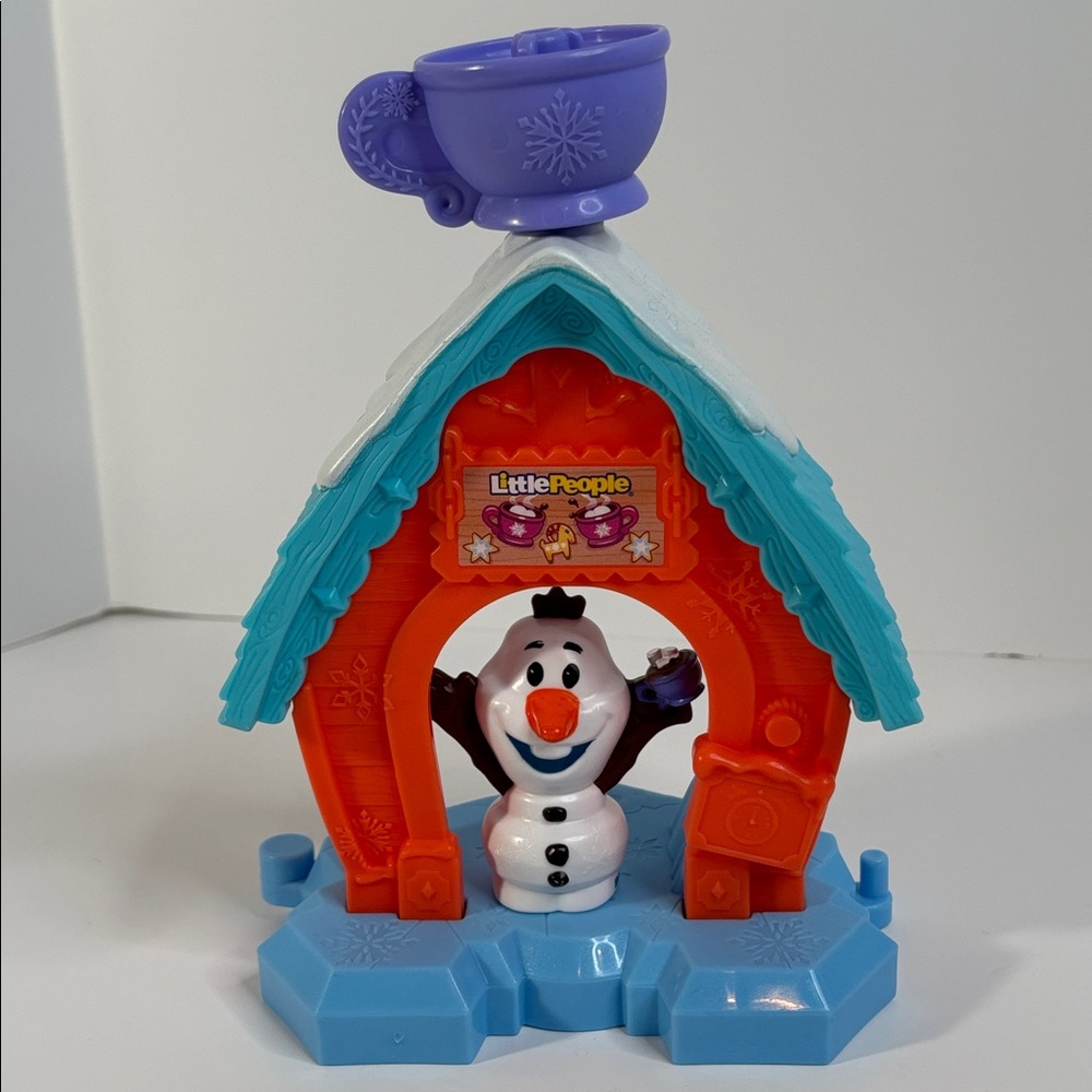 ❄️💙 Fisher-Price Little People Frozen Olaf’s Hot Cocoa Set💙❄️